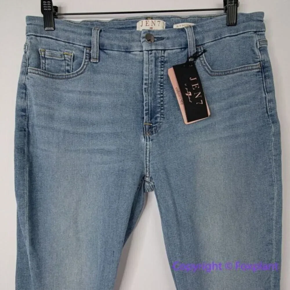New! Jen7 by 7‎ for All Mankind slim boyfriend jeans, size 10